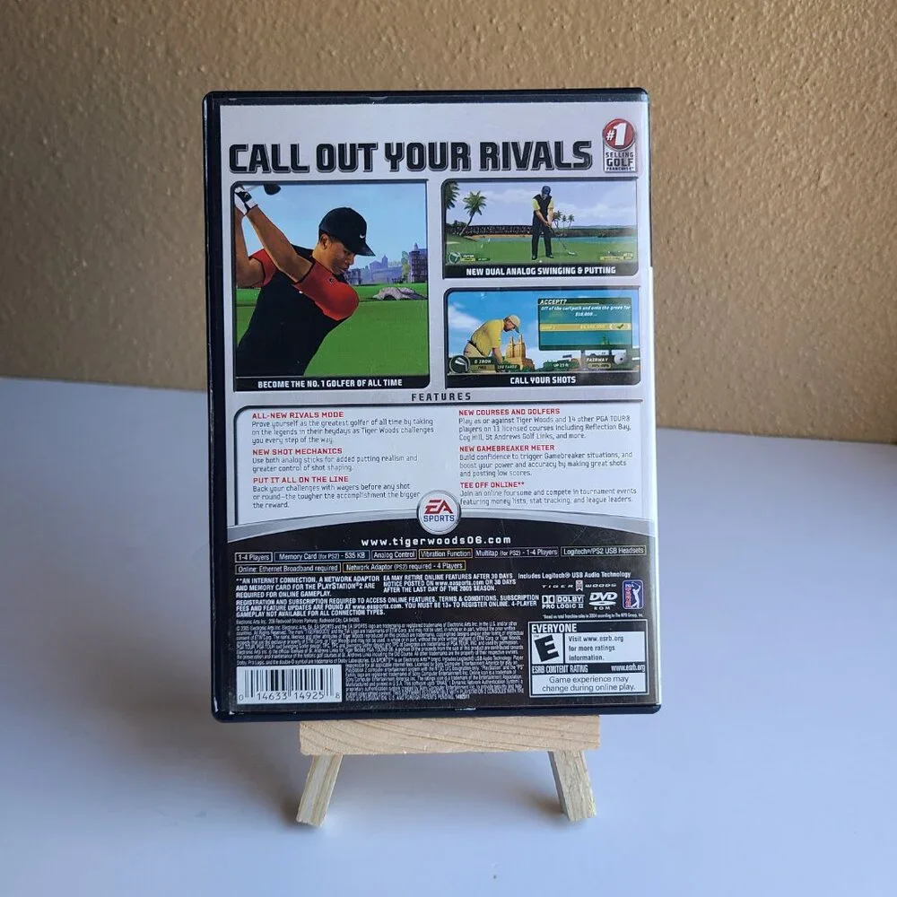 Tiger Woods PGA Tour 06 Playstation 2 Game PS2